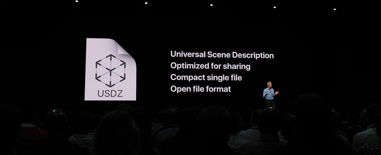 Apple presenta con Pixar il nuovo formato di file per ARkit 2 su iOS12